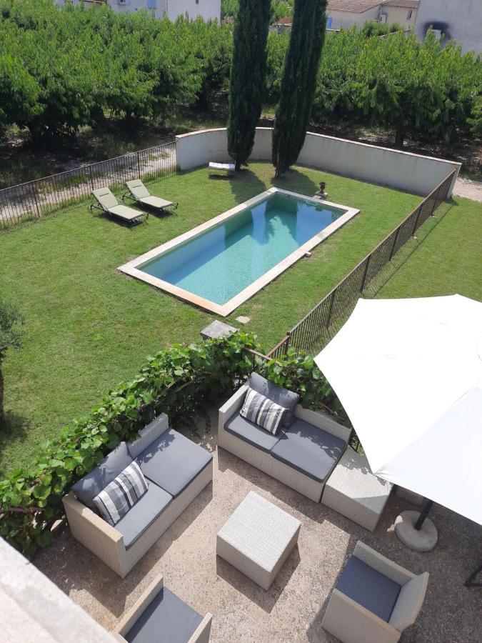 La Villa L Orangerie Vallabrègues Dış mekan fotoğraf
