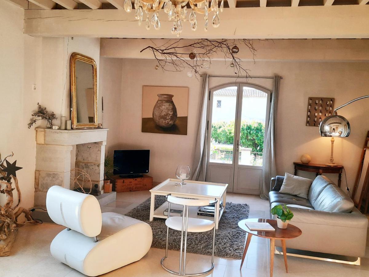 La Villa L Orangerie Vallabrègues Dış mekan fotoğraf